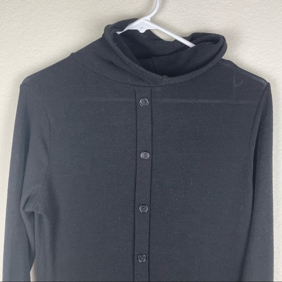 Soft Surroundings Crescent Moon Tunic in
Black Knit​​​​​​ - Picture 9 of 11